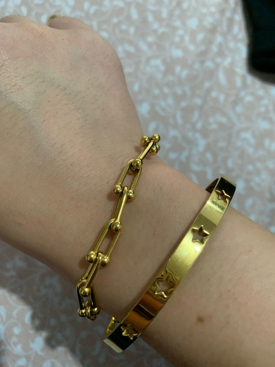 Customer photo review of Pulsera Tifany