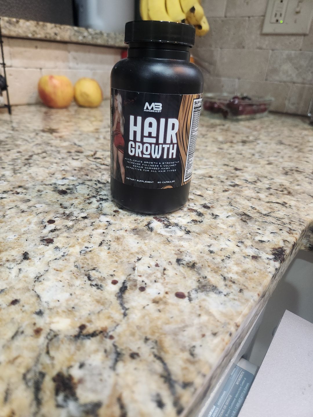 Customer photo review of Hair Growth