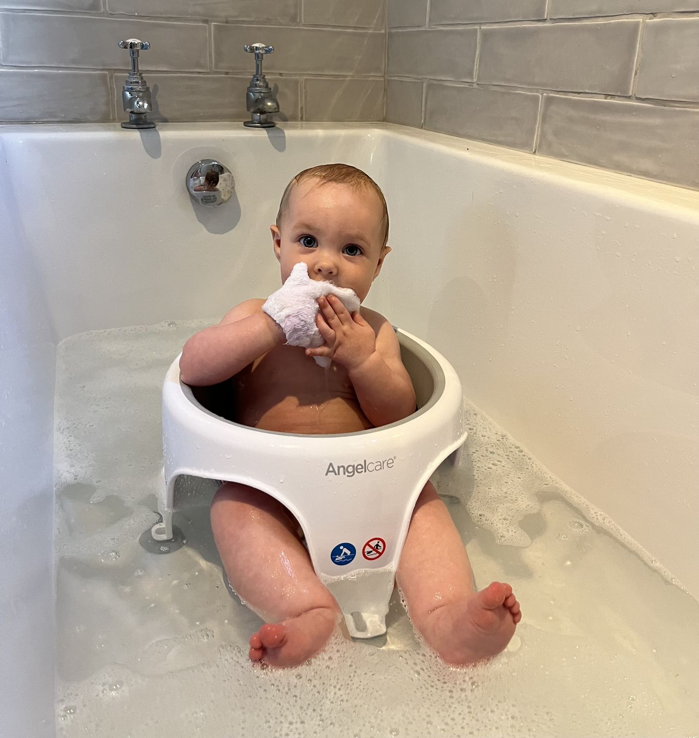 Customer photo review of Bamboo Wash Mitts