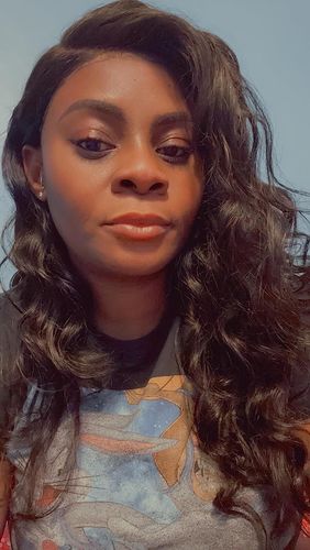 Customer photo review of Body Wave Pre-Made Hairline 360 Lace Frontal Ponytail Wig