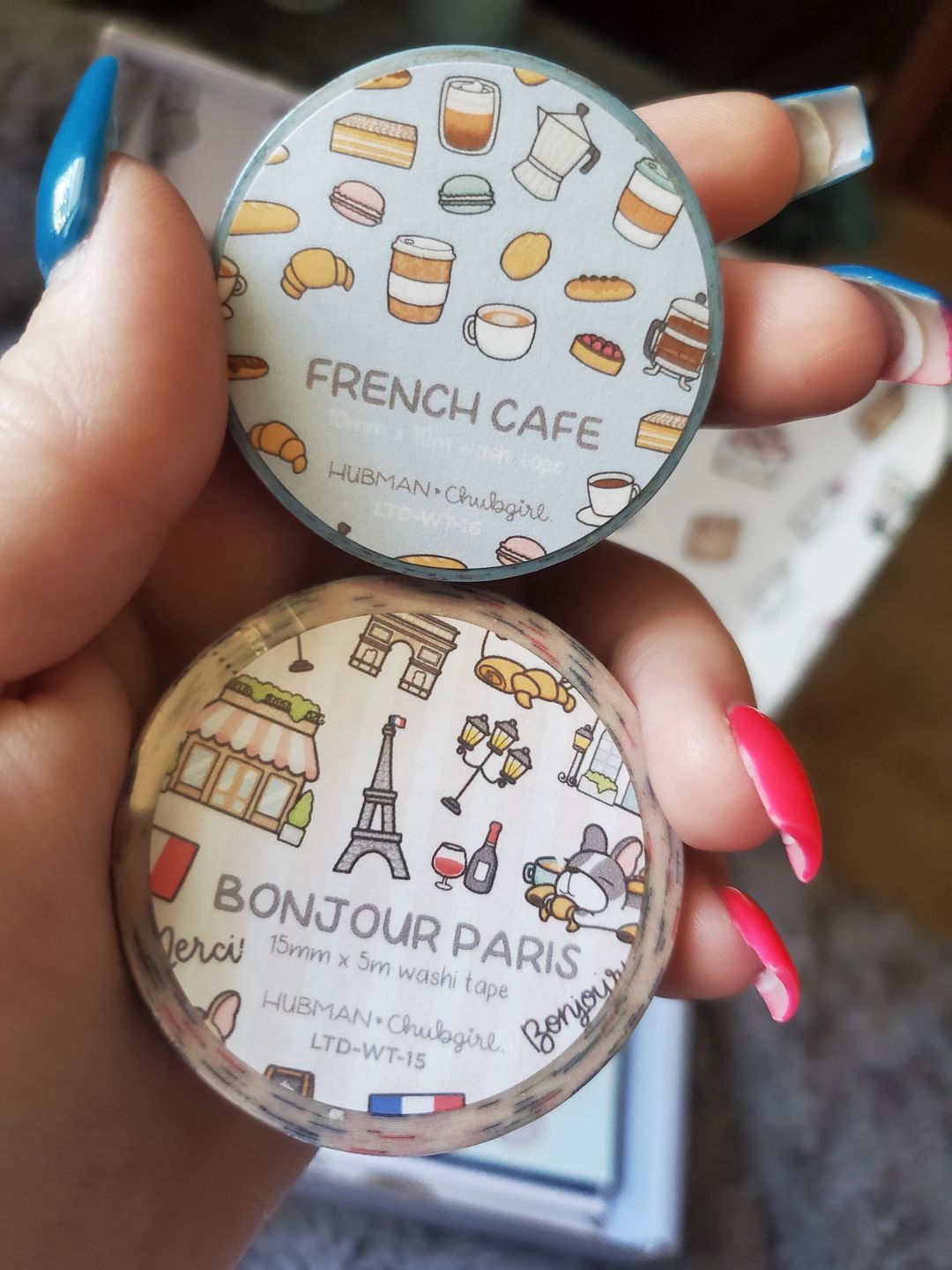 Customer photo review of Paris Washi Tape (Set of 2)