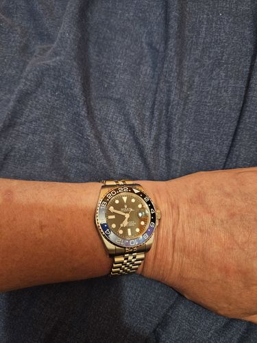 Customer photo review of Replica Rolex GMT Master Jubilee - Batgirl