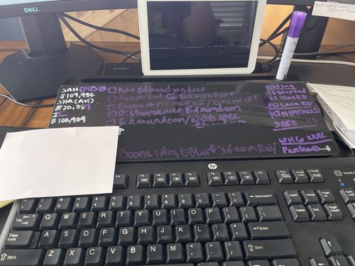 Customer photo review of DeskBoard Buddy