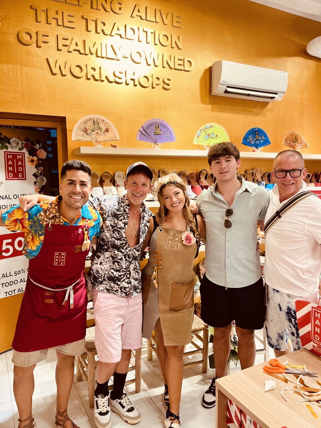 Customer photo review of Make Authentic Espadrilles (Barcelona, Seville, San Juan)