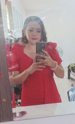 Customer photo review of Vestido - 525560 - ROJ