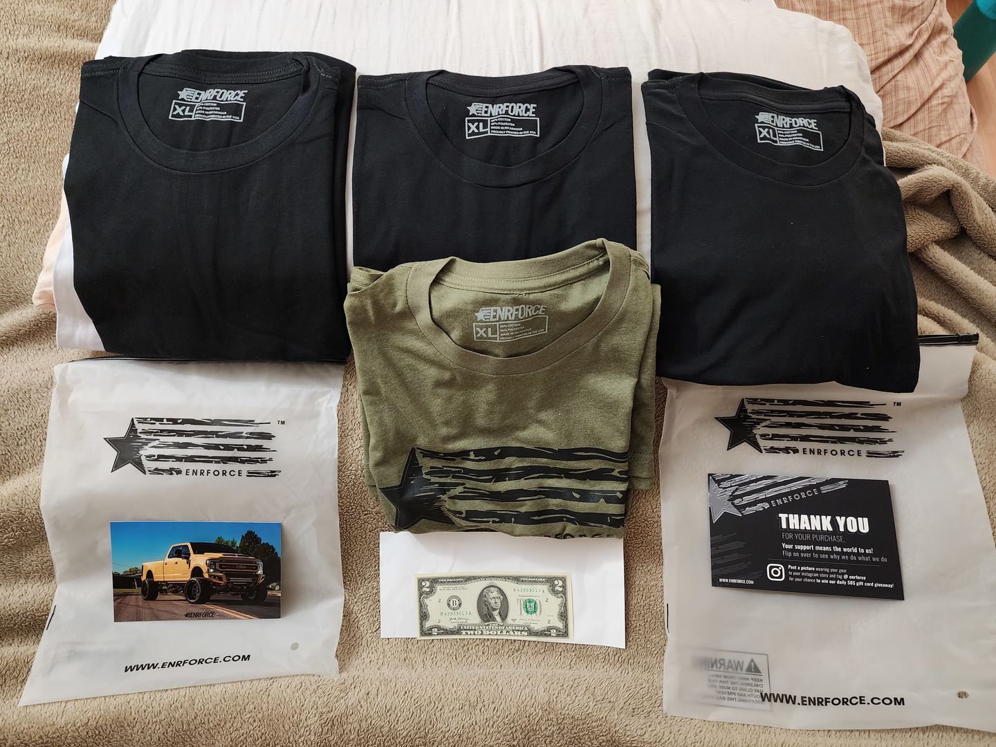 Customer photo review of Rugged O.G Tee