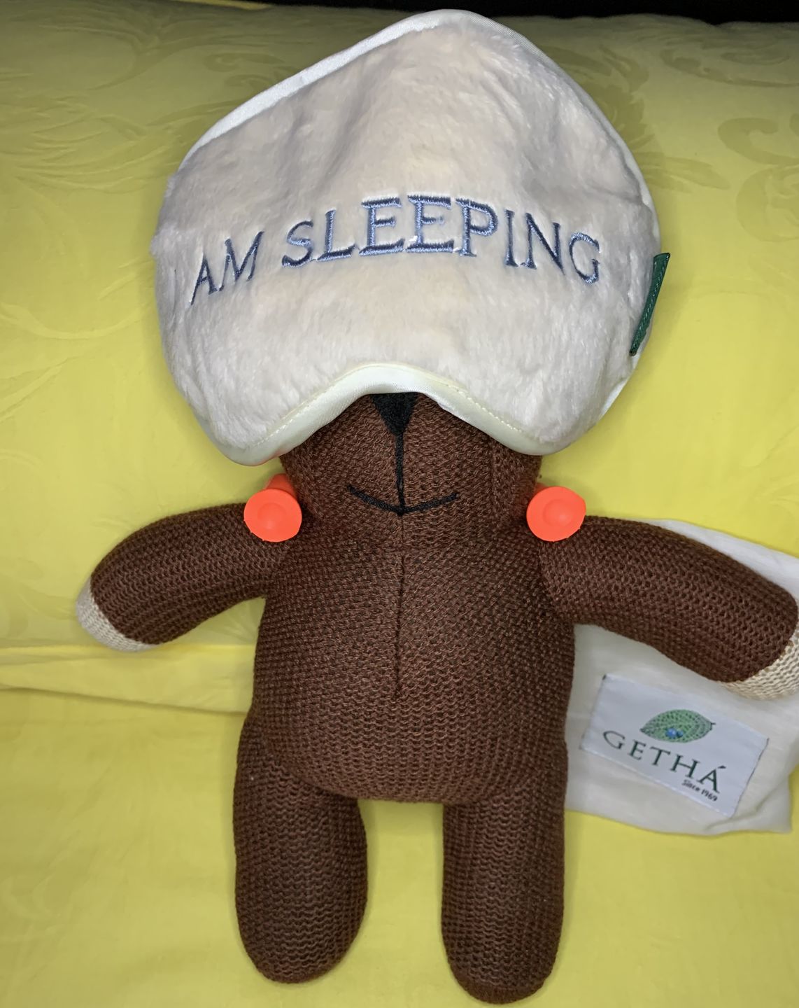 Customer photo review of I Am Sleeping Eye Mask