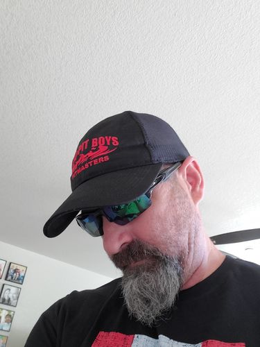 Customer photo review of BBQ Pit Boys Trucker Style Hat