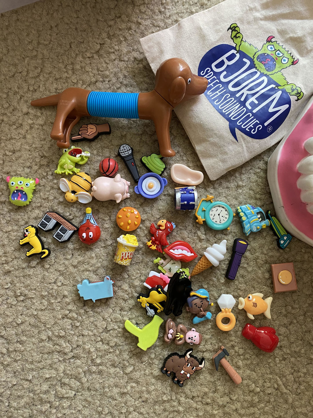 Customer photo review of Bjorem Speech Sound Cue Minis by The Speech Tree
