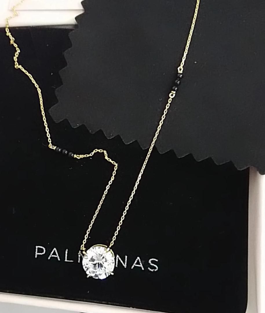 Customer photo review of Royal Solitaire Diamond Mangalsutra   | BIS Hallmarked | 18k Gold Vermeil