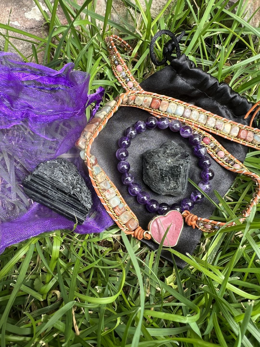 Customer photo review of Black Tourmaline Stone