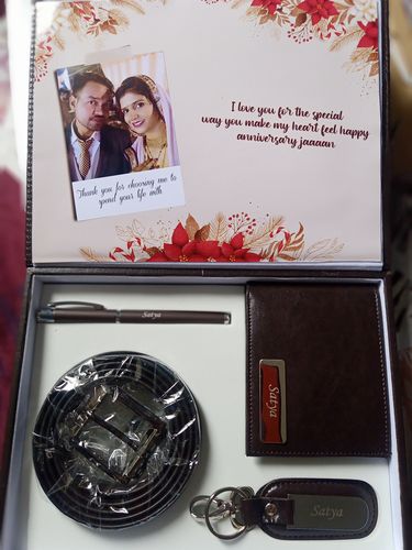 Customer photo review of Personalized Multi-Utility Gift Box For Men