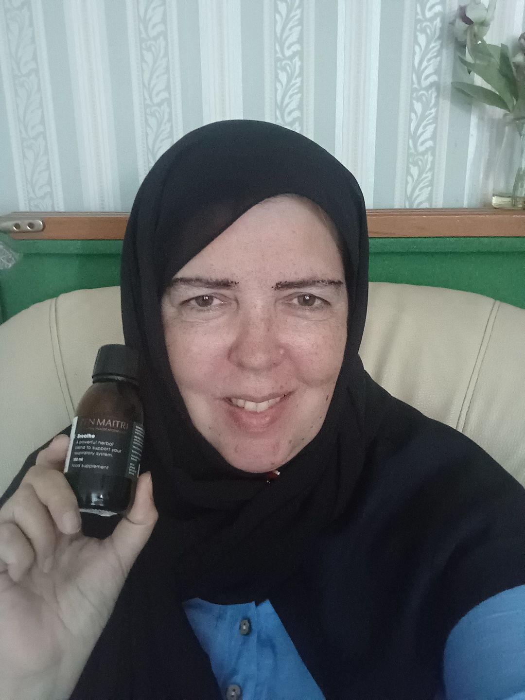 Customer photo review of Nasya Oil for Sinus Relief (30ml)