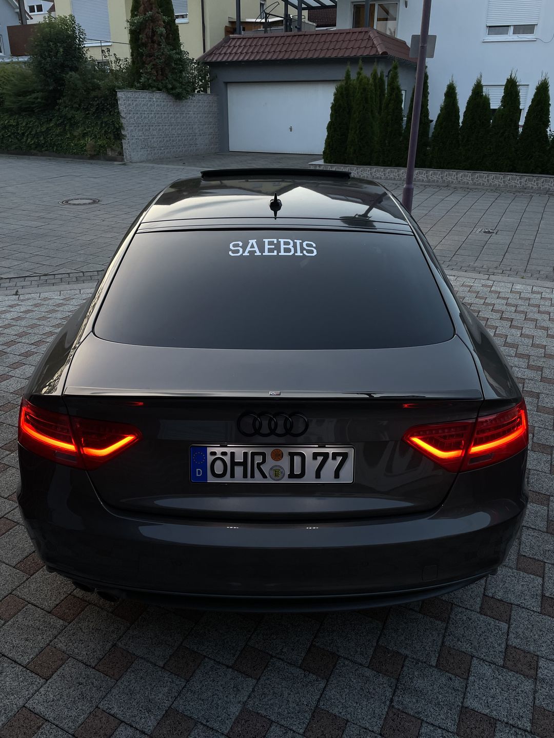 Customer photo review of SAEBIS® Lifestyle Auto Folie weiß, schwarz oder Chameleon