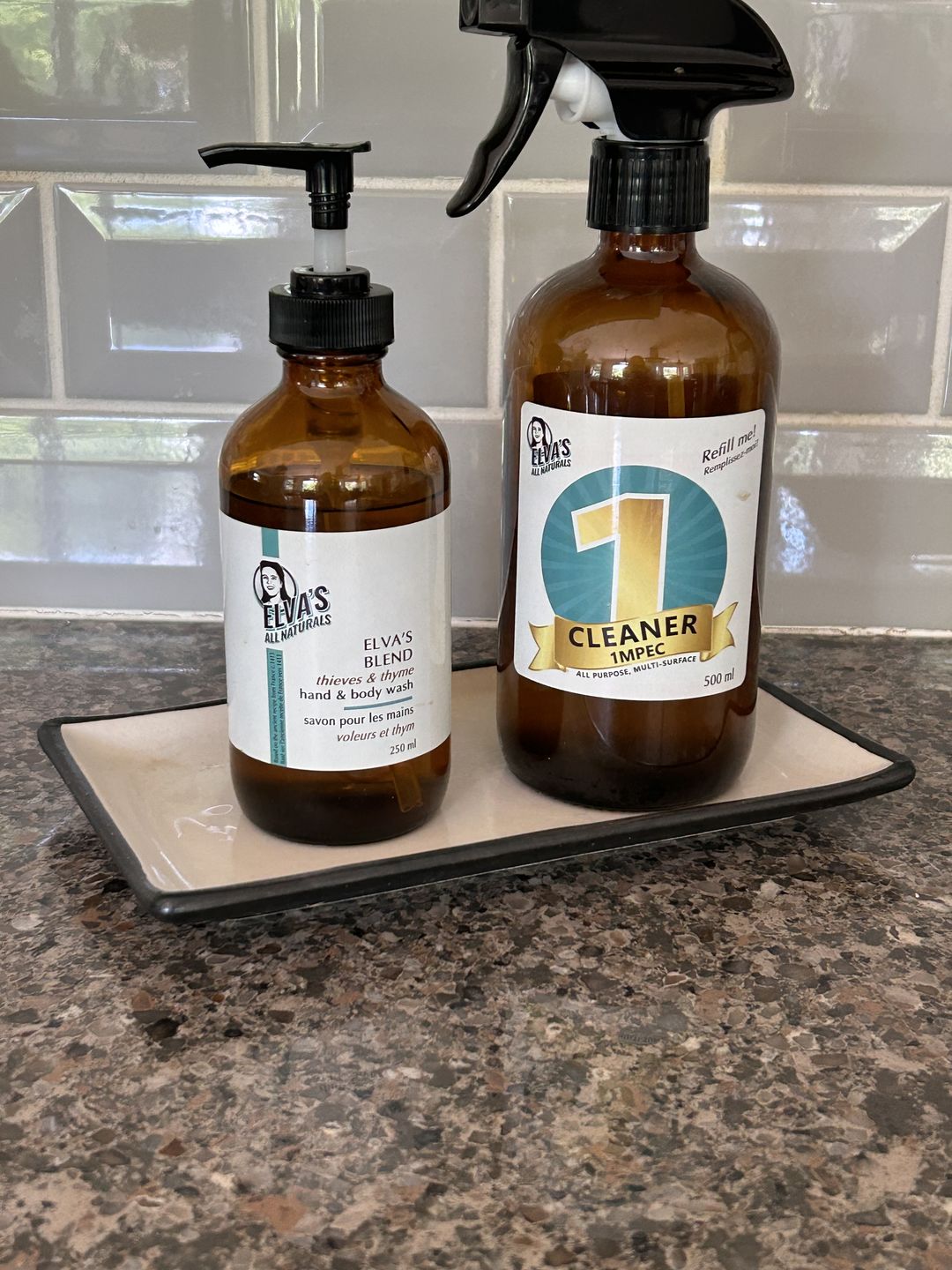 Customer photo review of ELVA'S BLEND Thieves & Thyme Hand & Body Soap