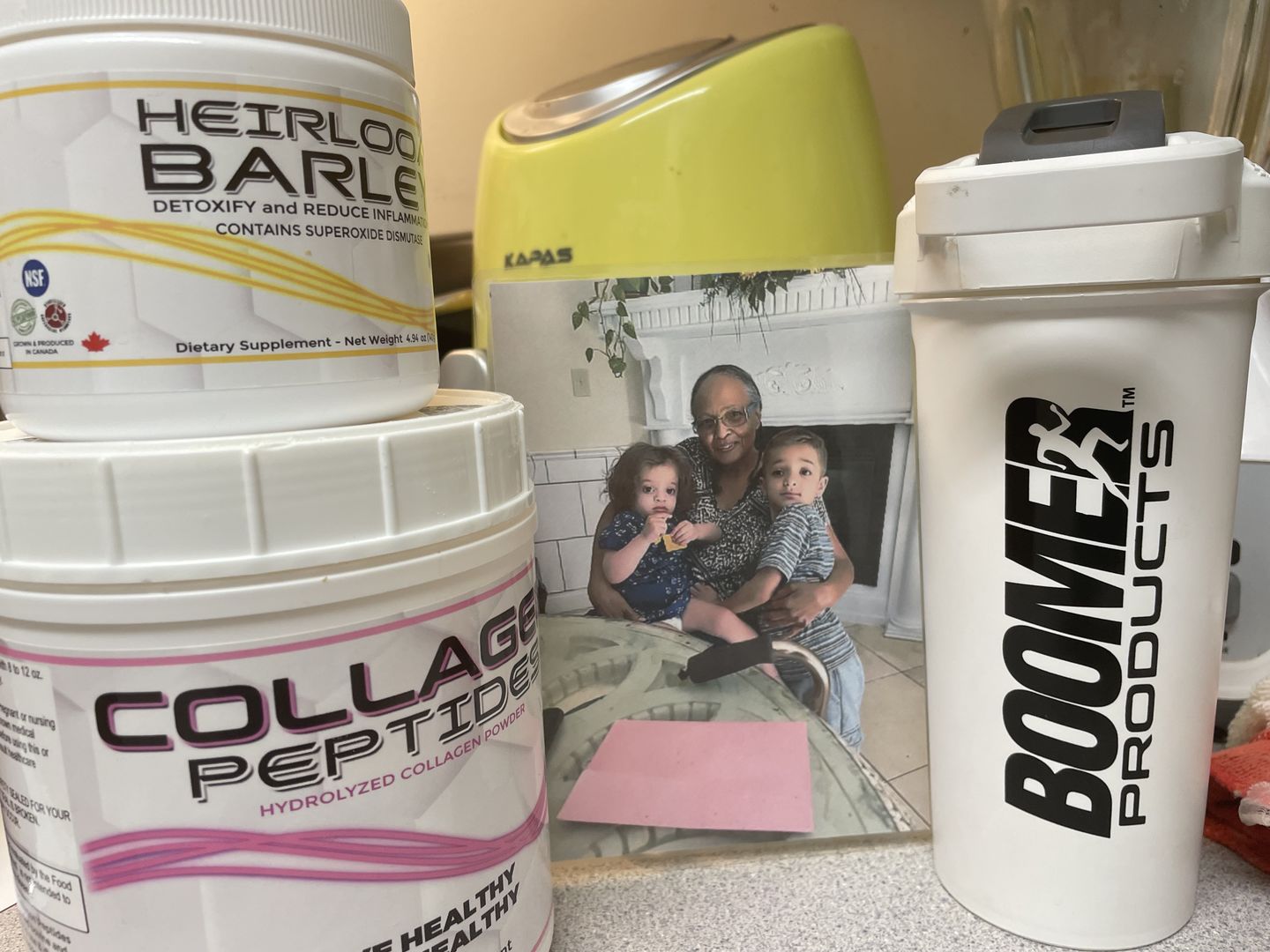 Customer photo review of Collagen Peptides