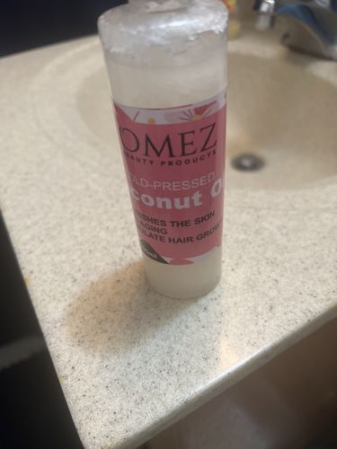 Customer photo review of Coconut oil