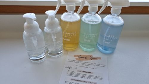 Customer photo review of Dazz Eco Home Cleaning Kit
