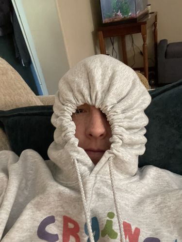 Customer photo review of Imperfect Mystery Hoodie