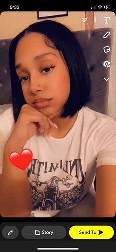 Customer photo review of No Sew In, No Glue Bob Wig U Part Wig/ V Part Wig