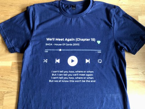 Customer photo review of Your Favorite Song T-Shirt Music Player
