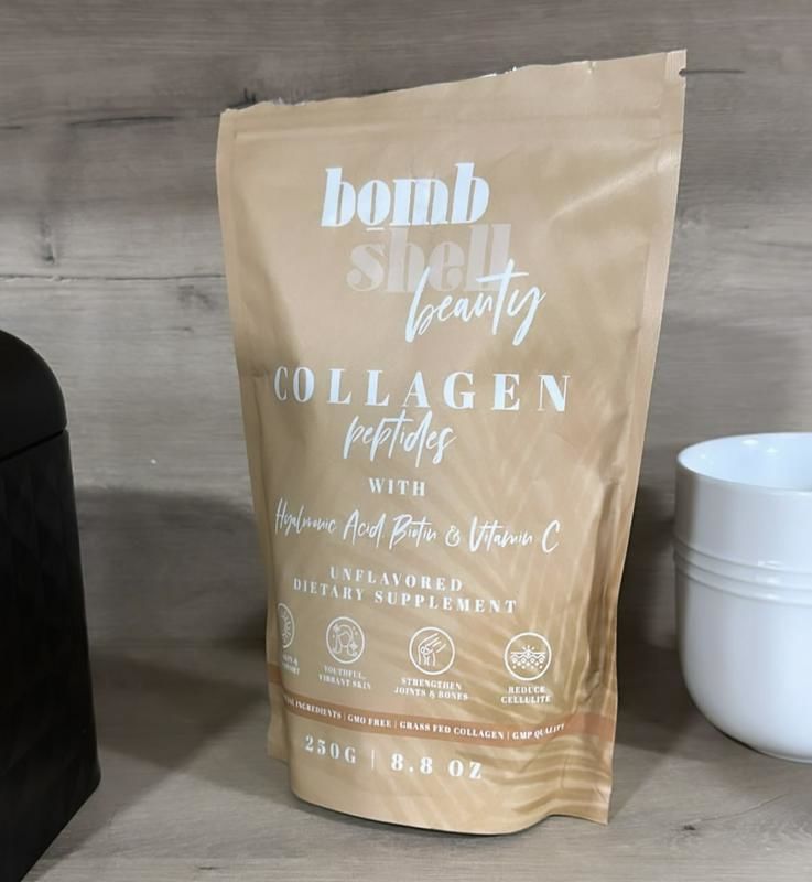 Customer photo review of Beauty: Bovine Collagen, Hyaluronic Acid, Vitamin C & Biotin (250g)