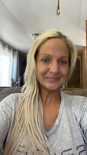 Customer photo review of Full Shine I Tip Hair Extensions 100% Virgin Human Hair Platinum Blonde (#60)
