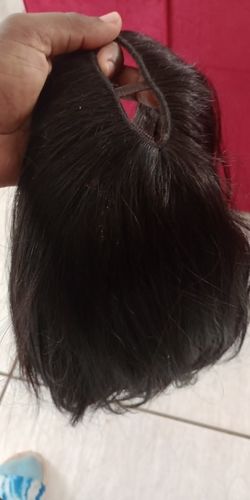 Customer photo review of No Sew In, No Glue Bob Wig U Part Wig/ V Part Wig