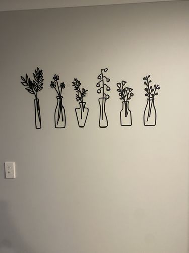 Customer photo review of Plant Set Wall Art