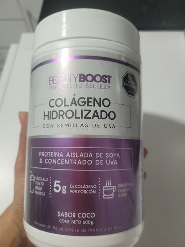 Customer photo review of COLÁGENO HIDROLIZADO CON VITAMINA C, D3, BIOTINA Y SEMILLAS DE UVA