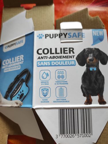 Customer photo review of Collier Anti Aboiement PuppySafe