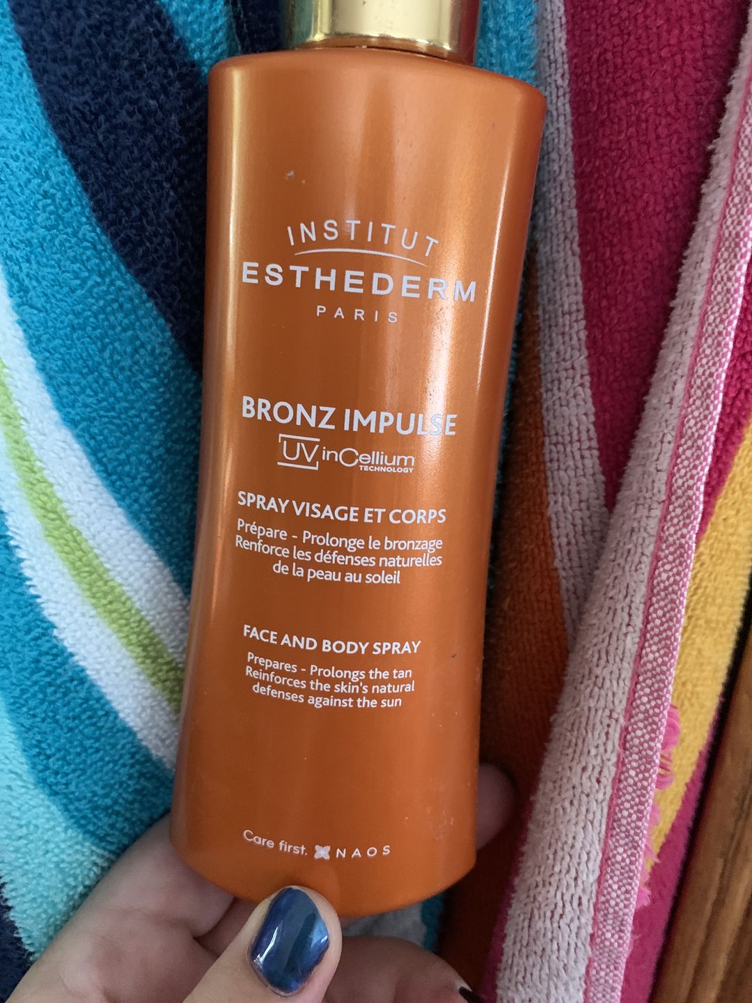 Customer photo review of Bronz Impulse - Spray visage et corps