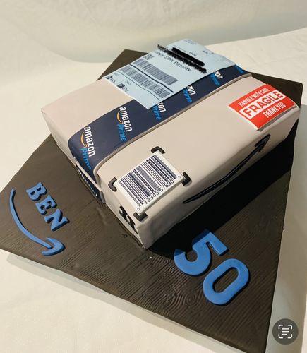 Customer photo review of A3 Rectangle Custom Edible Icing Image