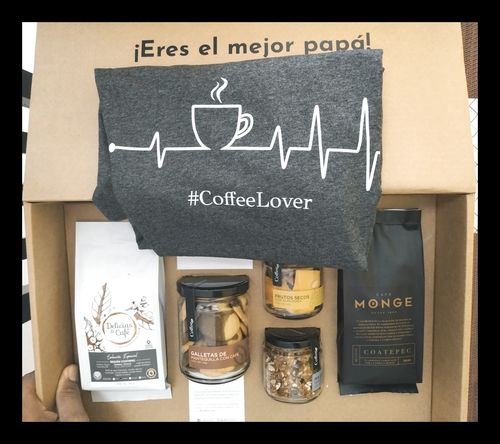 Customer photo review of Café Moka con Chocolate Artesanal