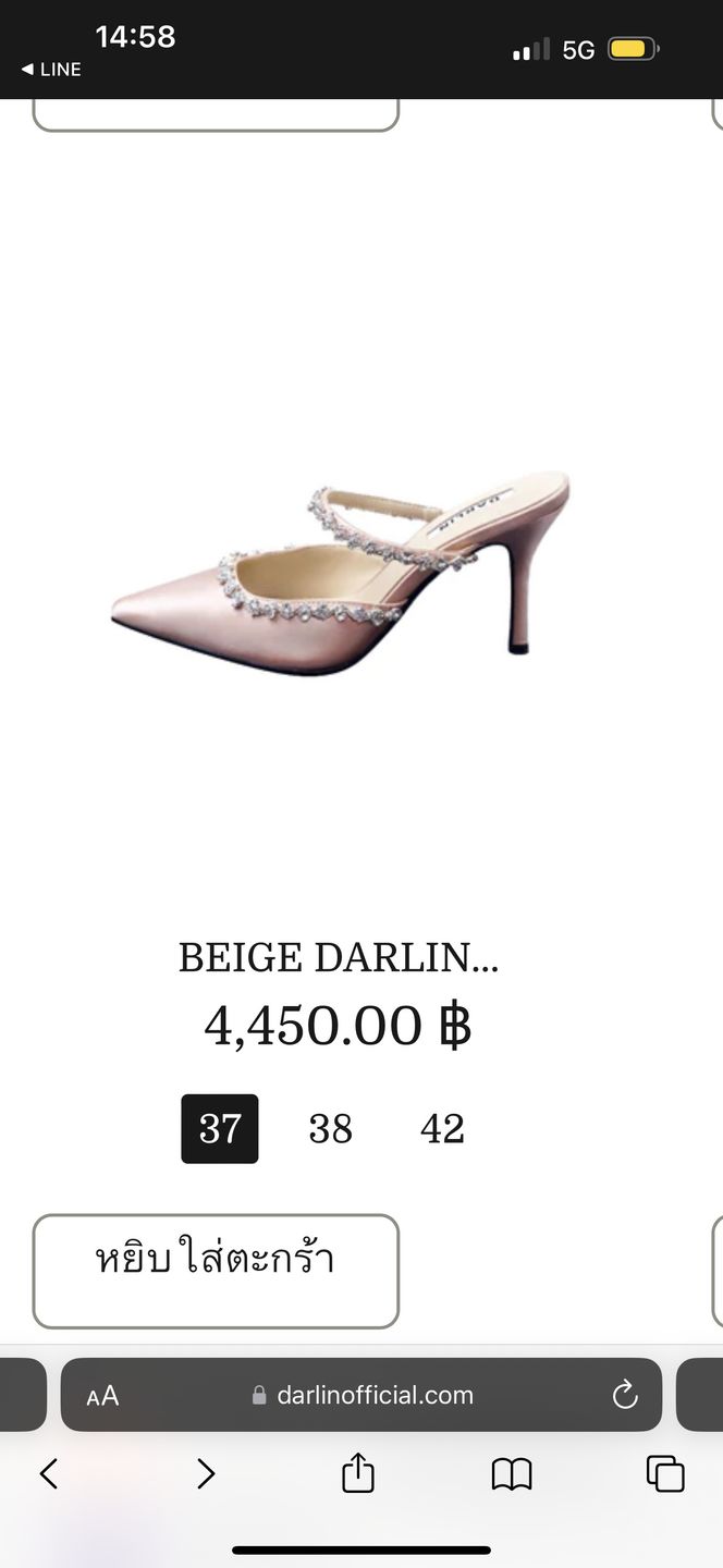 Customer photo review of BEIGE DARLIN SATIN