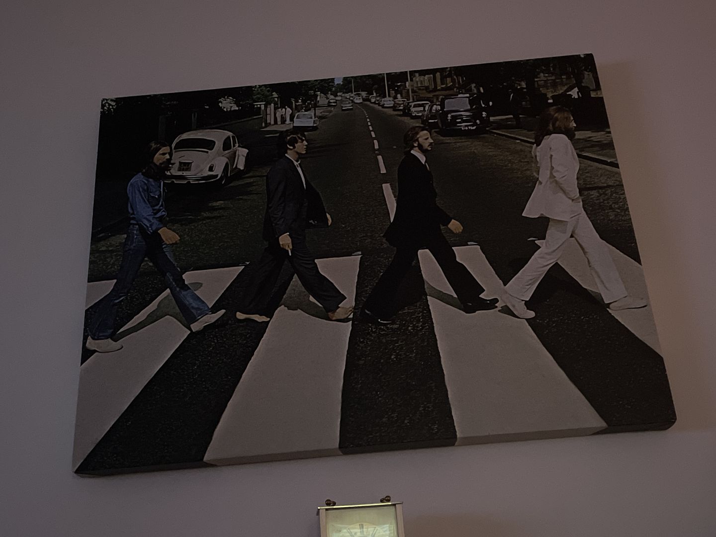 Customer photo review of Abbey Road Wall Art