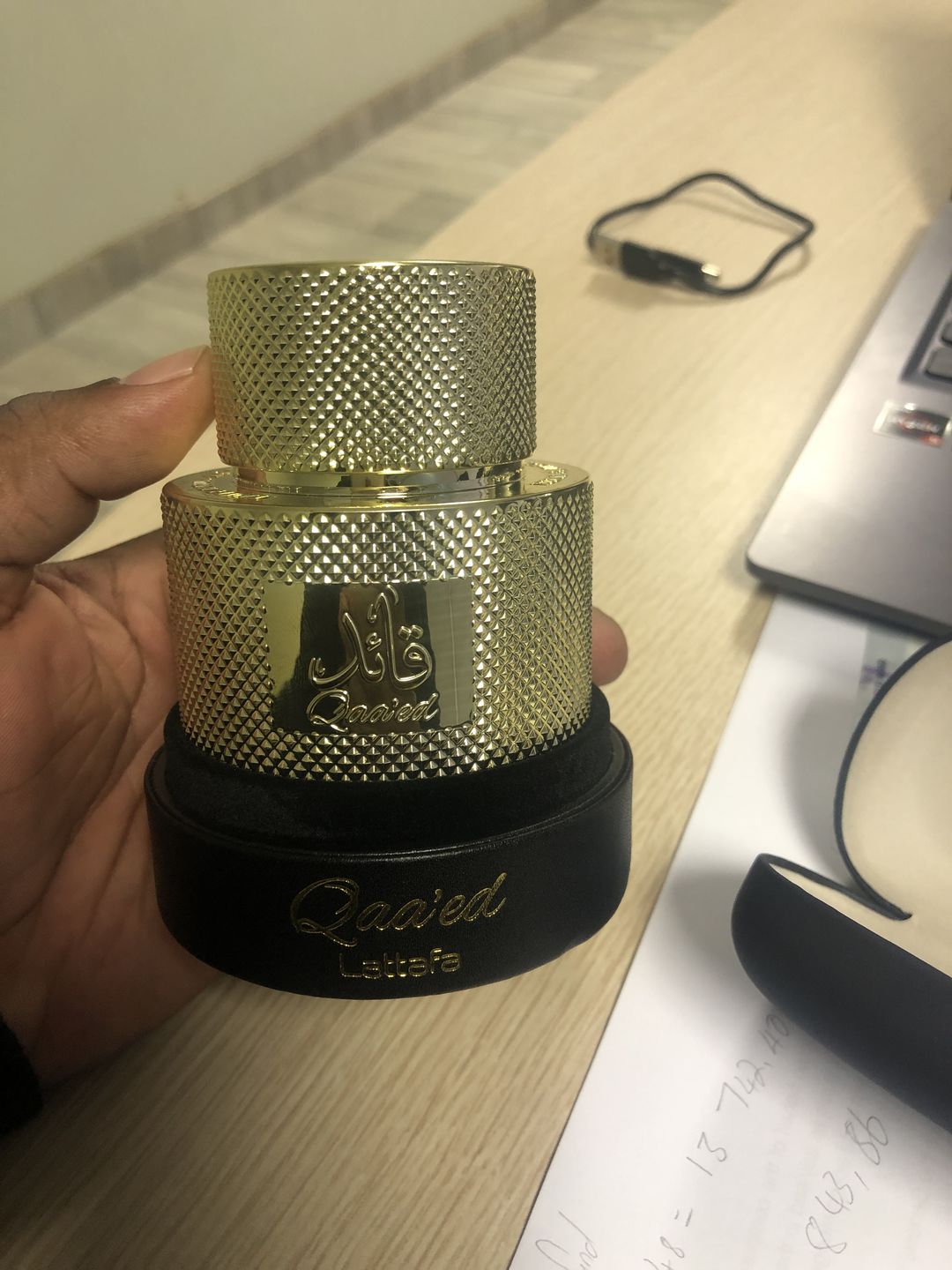 Customer photo review of Qaaed by lattafa