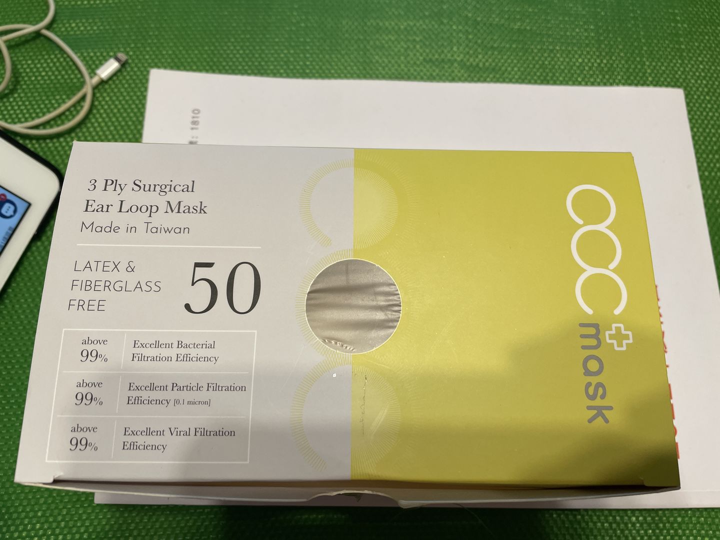 Customer photo review of acc+ 台灣零號成人口罩