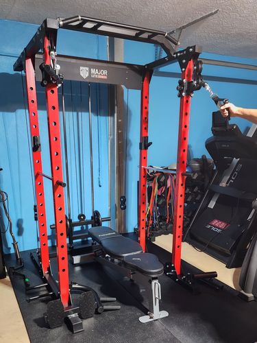 Customer photo review of Major Fitness PLM03 All-In-One Home Gym Power Rack