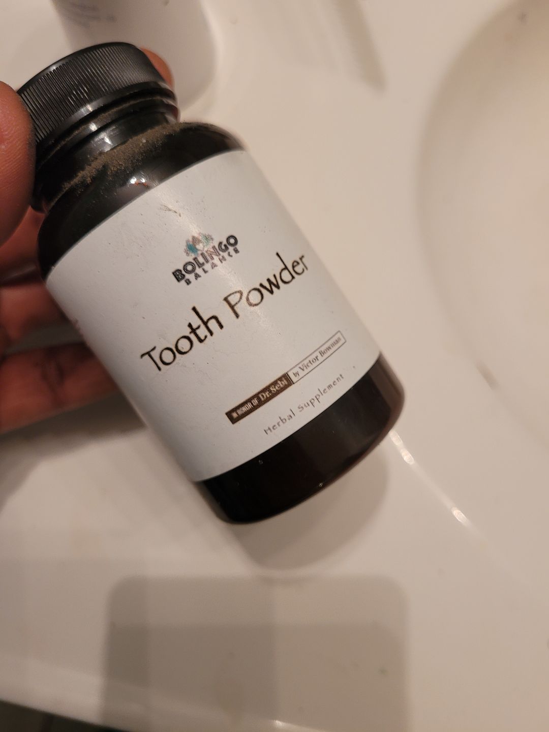 Customer photo review of TOOTH POWDER