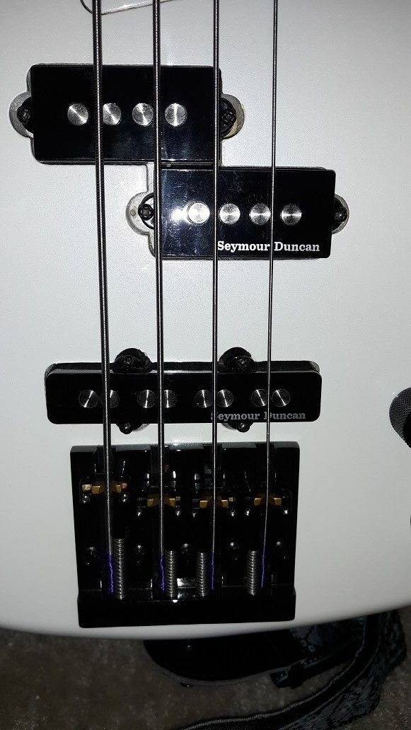 Customer photo review of 4 String KickAss™ Bass Bridge
