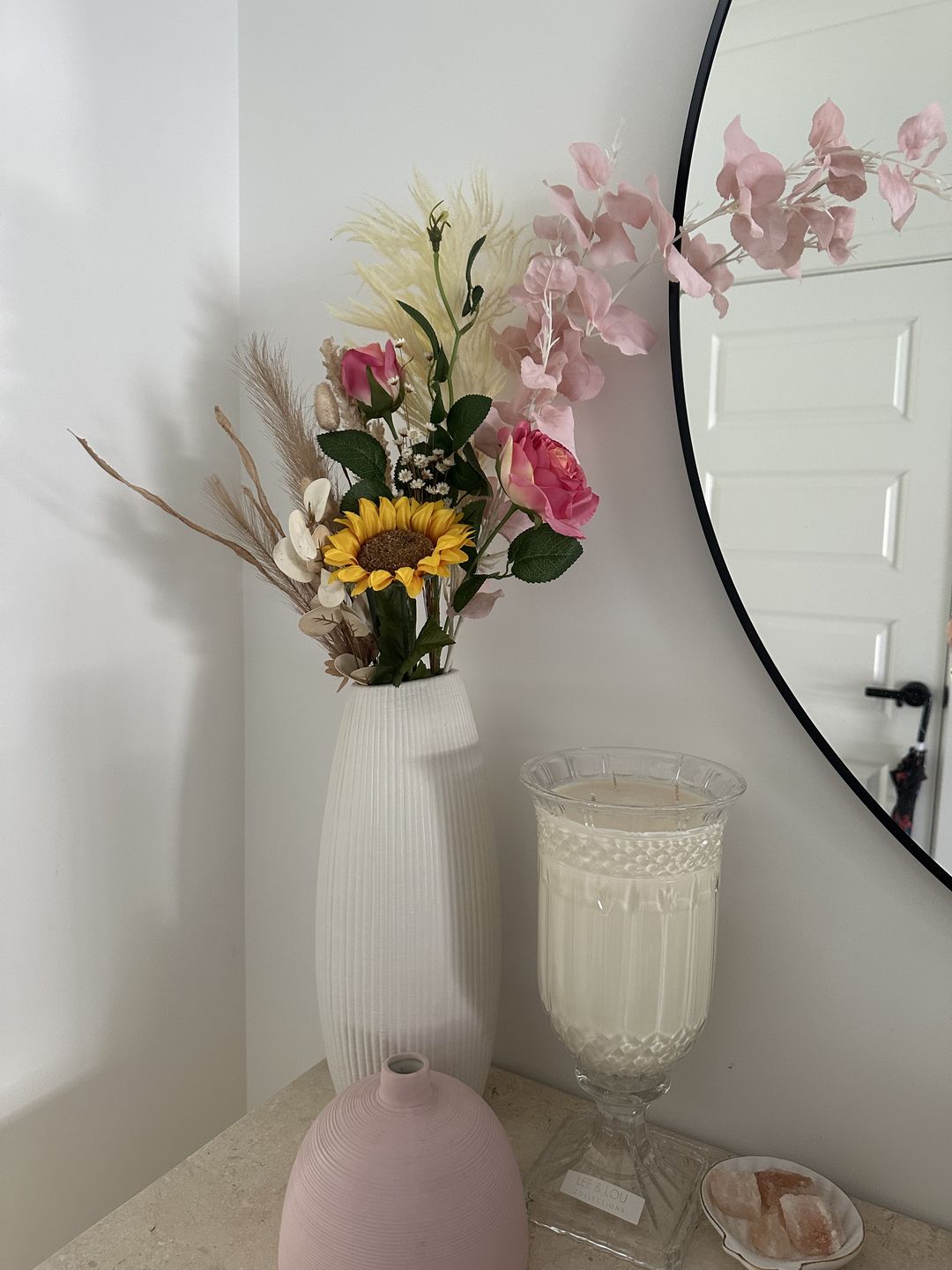Customer photo review of Crystal Vase Candle - Vanilla Caramel *PRE-ORDER