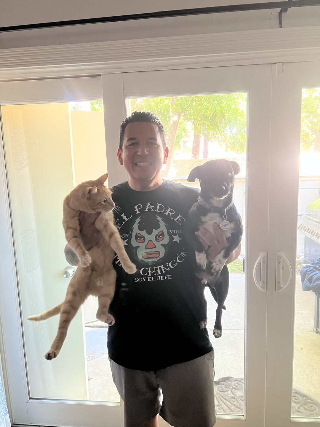 Customer photo review of El Padre Mas Chingon OG T-Shirt