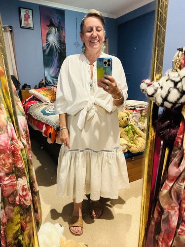 Customer photo review of Lisbon Shirt Crisp White