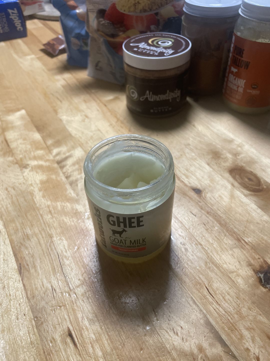 Customer photo review of Grass Fed Goat Milk Ghee (7.5 oz)