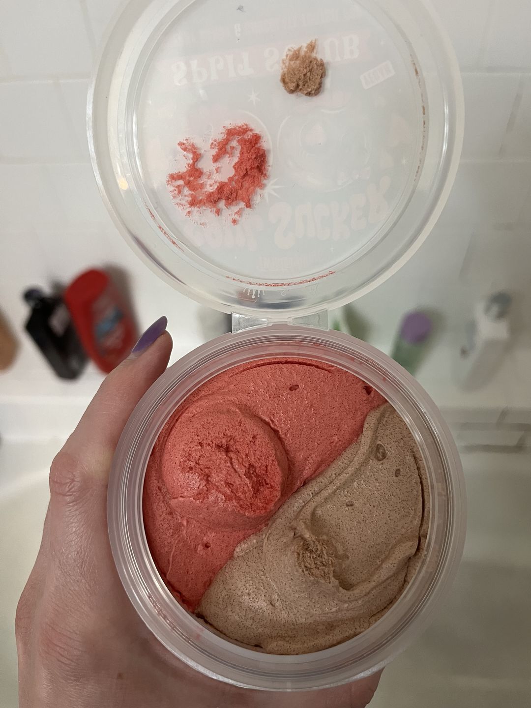 Customer photo review of Soul Sucker Split Scrub