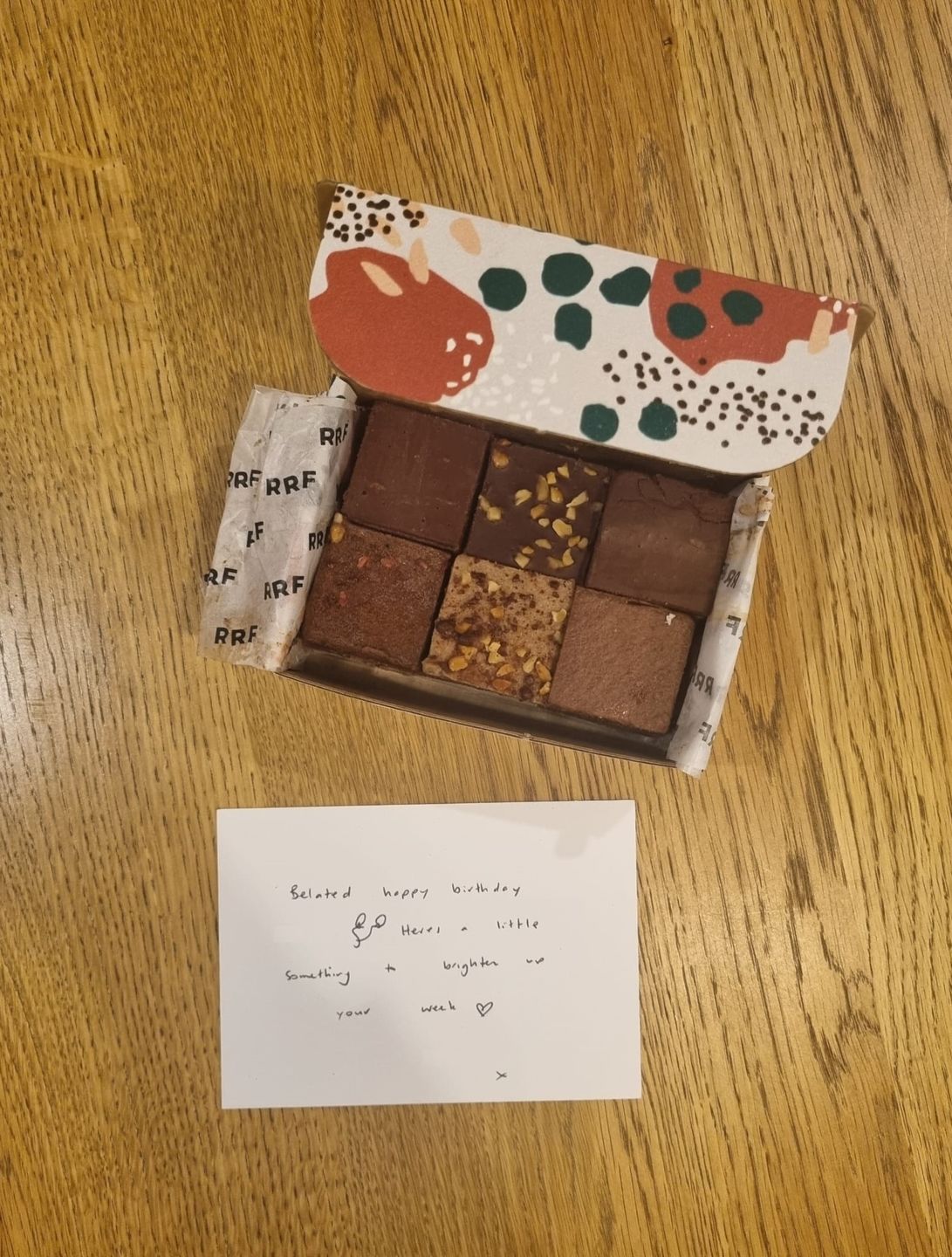 Customer photo review of Mixed Slice Box