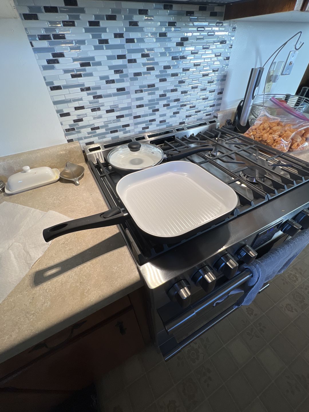 Customer photo review of P600 Cookware Frying Pan Set