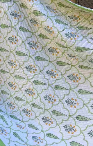 Customer photo review of Organic Mulmul Cotton Quilt