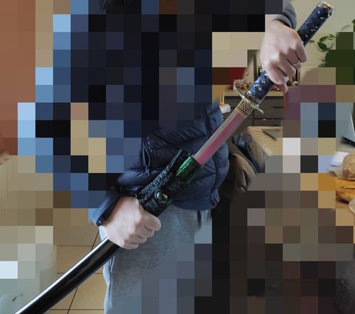 Customer photo review of Katana Midori no yoru 緑の夜